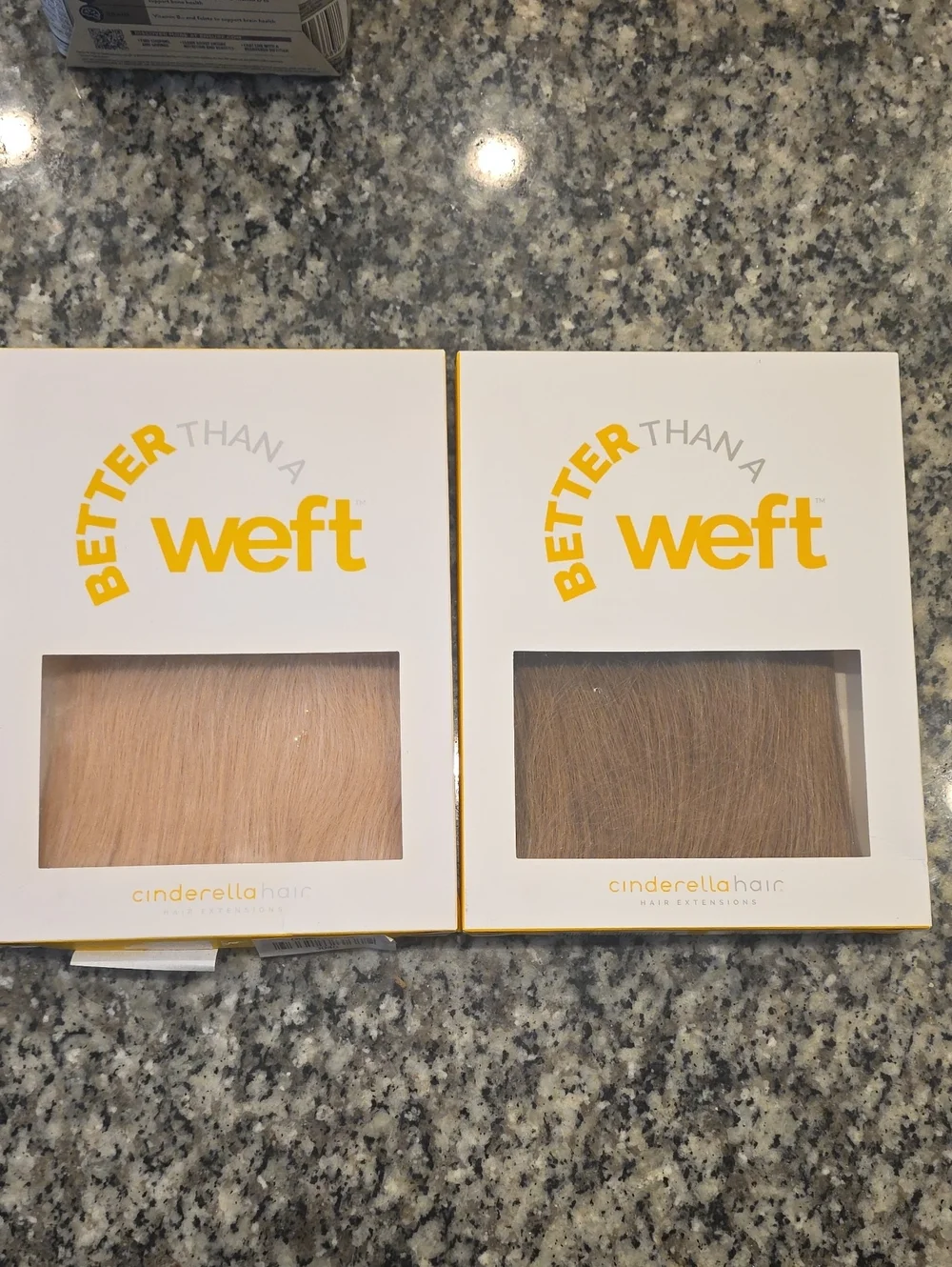 Cinderella Better Than A Weft Hair Weft Extensions - Blonde & Light Brown